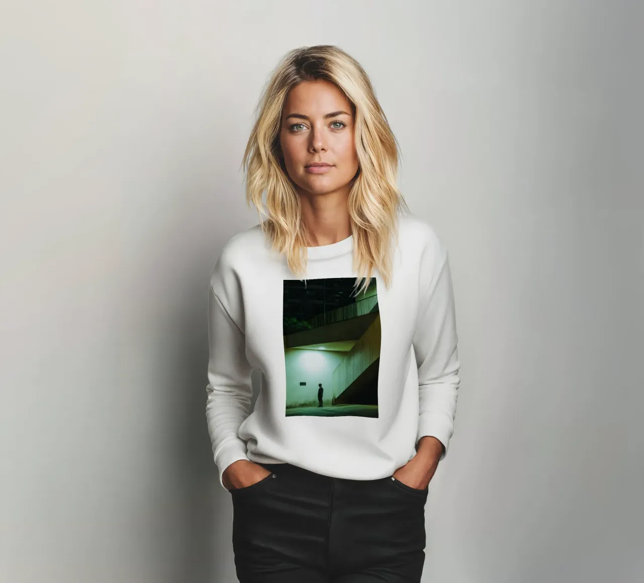 De bewaker van de schaduwen in Hanoi sweatshirt van By Night