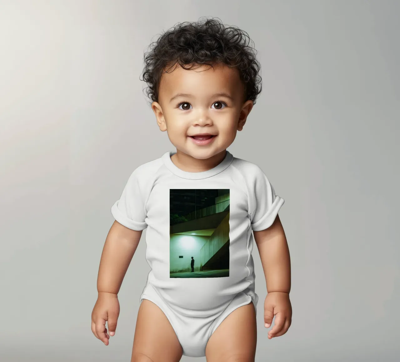 De bewaker van de schaduwen in Hanoi babyrompertje korte mouwen van By Night