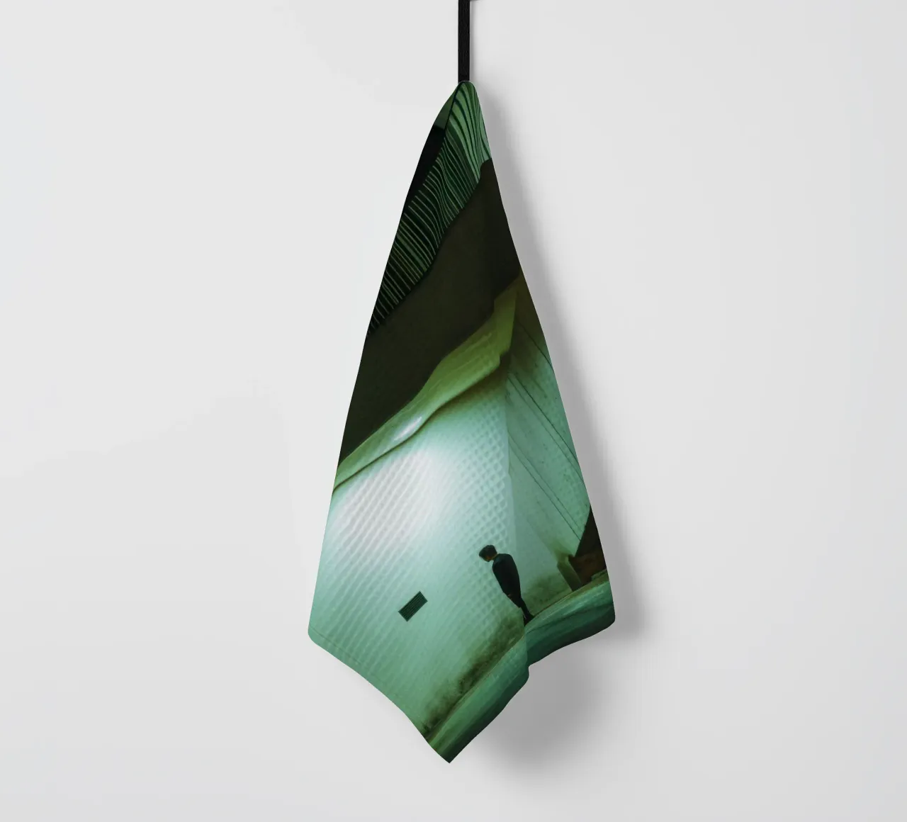 De bewaker van de schaduwen in Hanoi theedoek van By Night