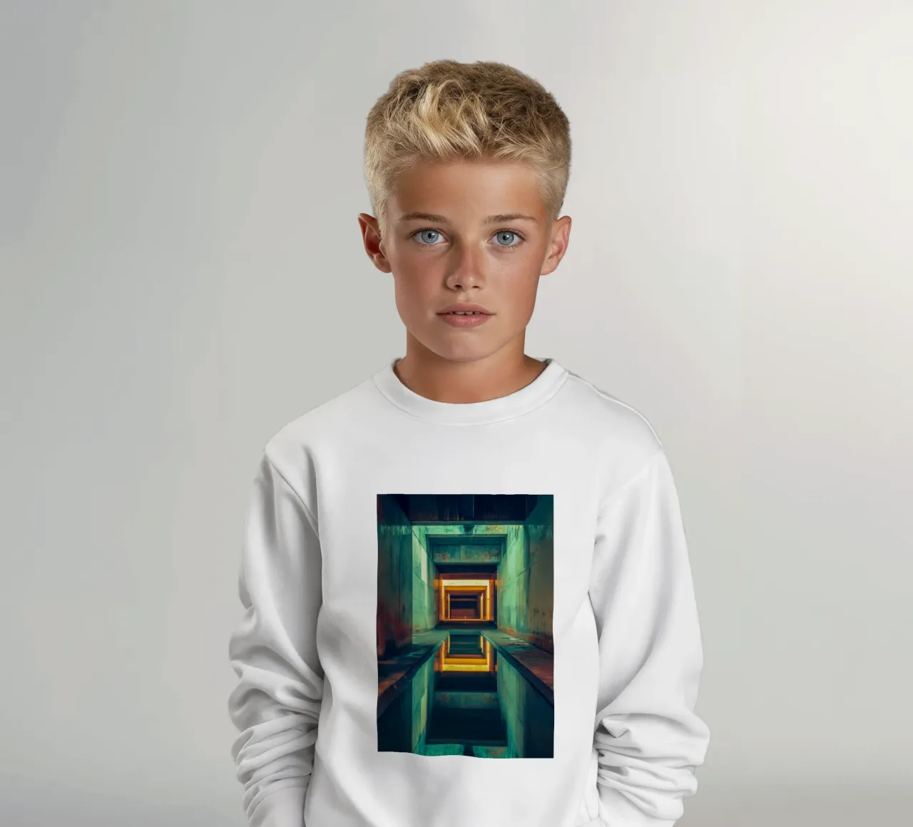 El Infinito de Katmandú: Viaje a través de un laberinto visual sudadera para niño de By Night