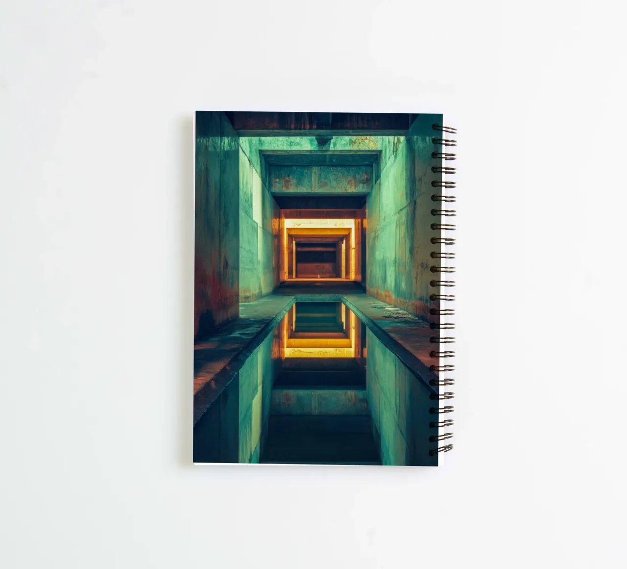 The Infinite of Kathmandu: Journey through a visual labyrinth spiral notebook by By Night