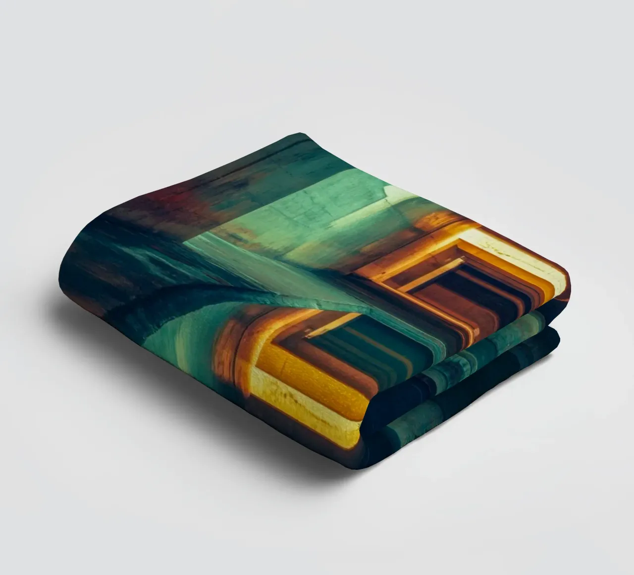 The Infinite of Kathmandu: Journey through a visual labyrinth towel by By Night