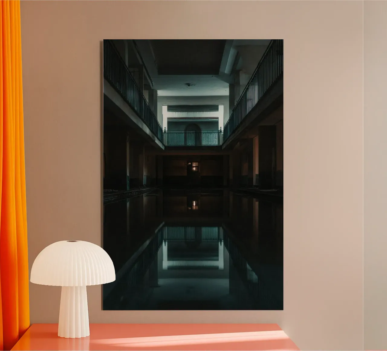 Katmandou Intemporelle : Reflets d’une architecture oubliée alu dibond de By Night