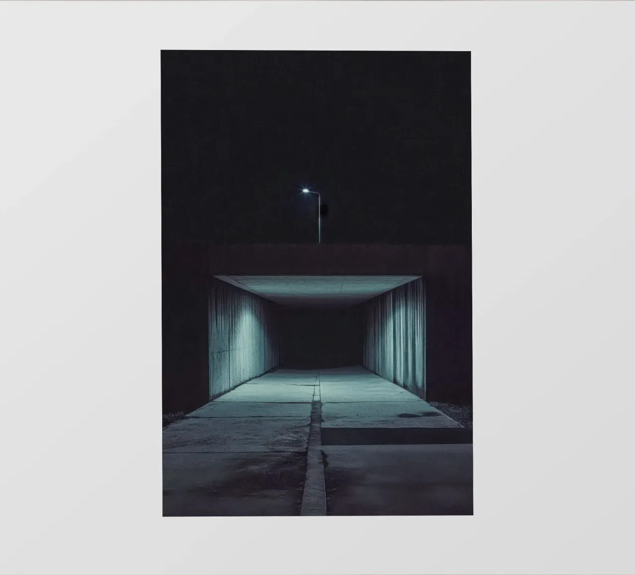 Dark Kathmandu: The charm of a tunnel under the moon pvc cover by By Night