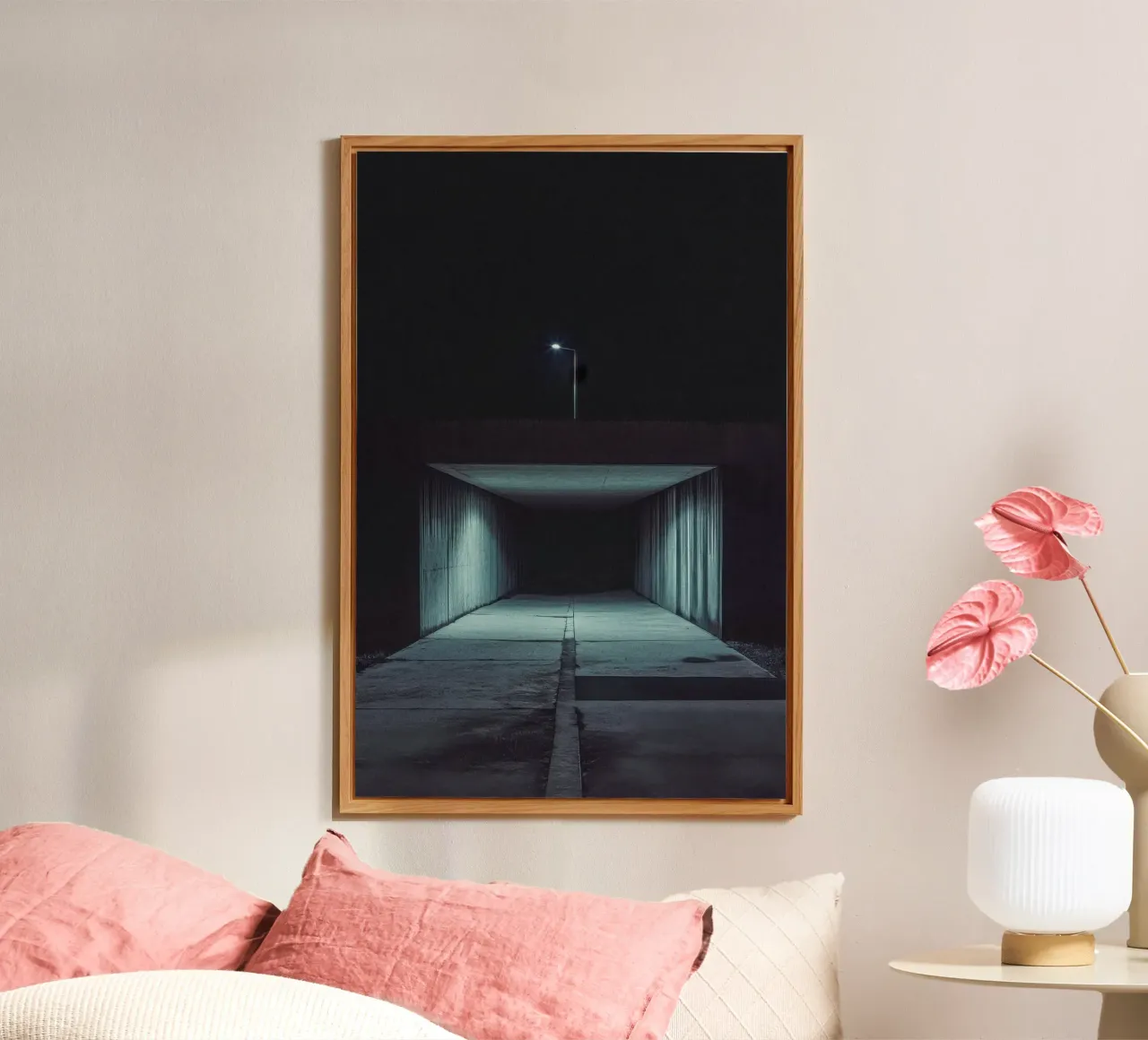 Dark Kathmandu: The charm of a tunnel under the moon forex plate by By Night