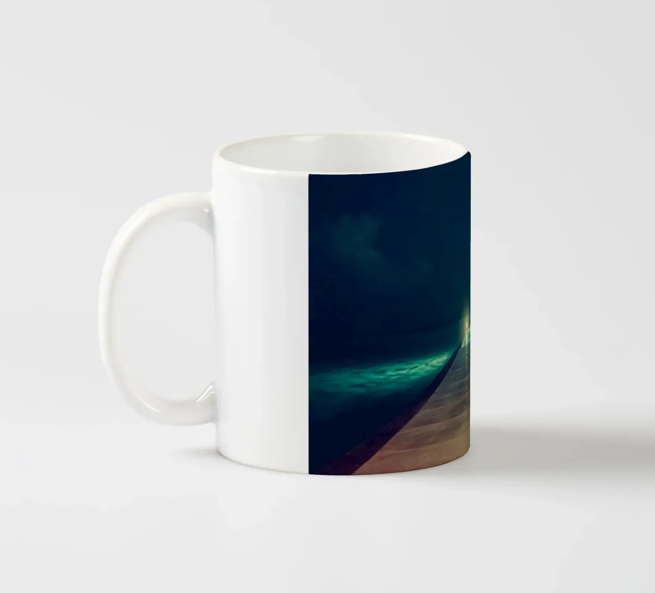 Immersioni nel silenzio - Maldive notturne tazza in ceramica da By Night