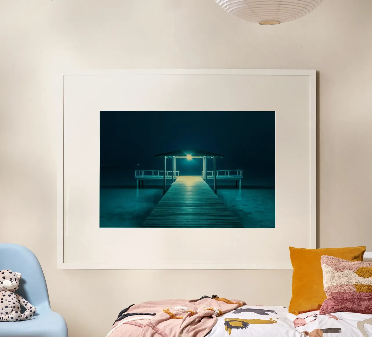 L'Éclat des Maldives – Sous un Ciel Étoilé poster de By Night