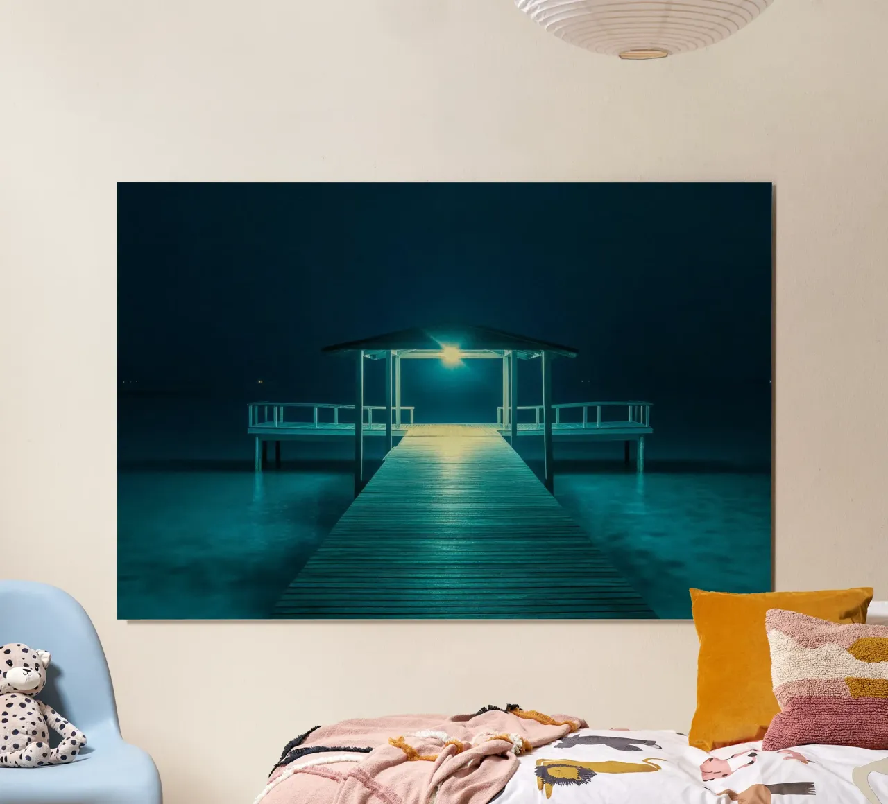 L'Éclat des Maldives – Sous un Ciel Étoilé poster de By Night