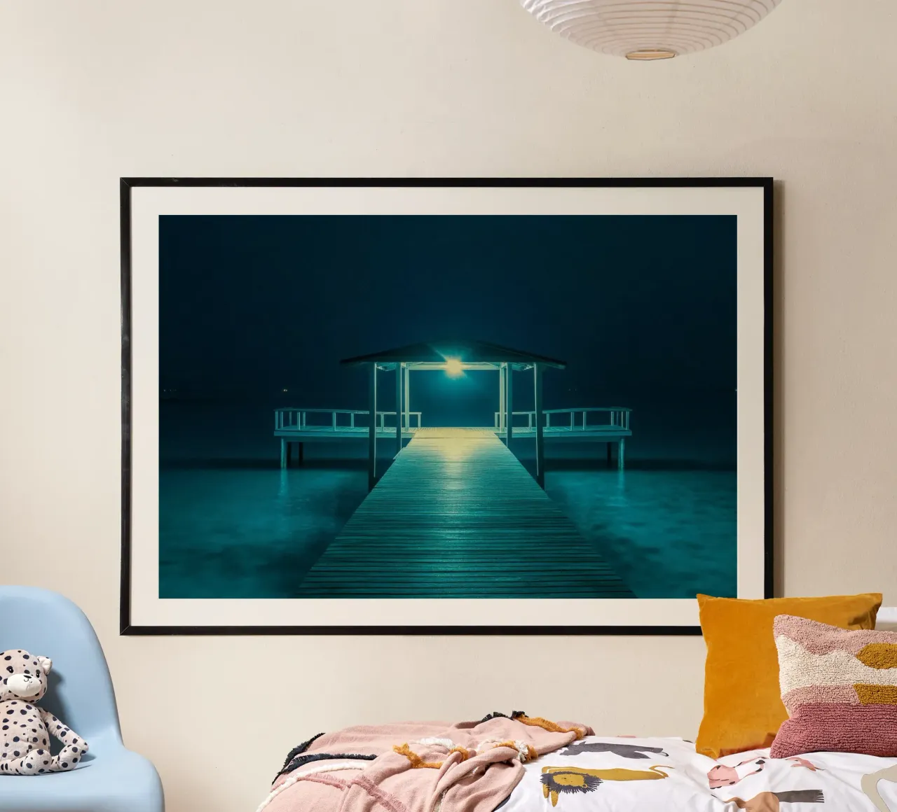 L'Éclat des Maldives – Sous un Ciel Étoilé poster de By Night