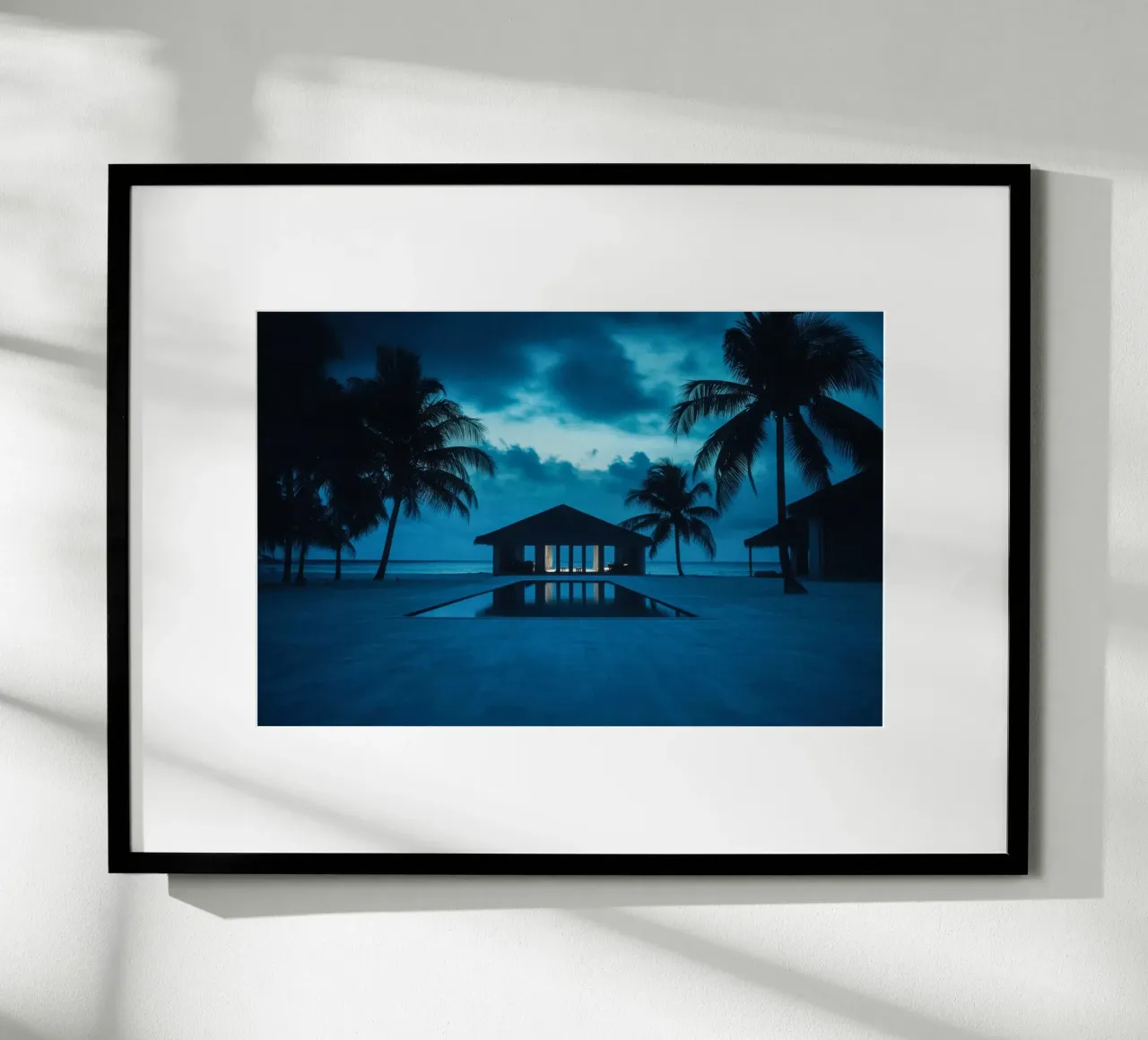 Porto notturno - Villa Maldive poster da By Night