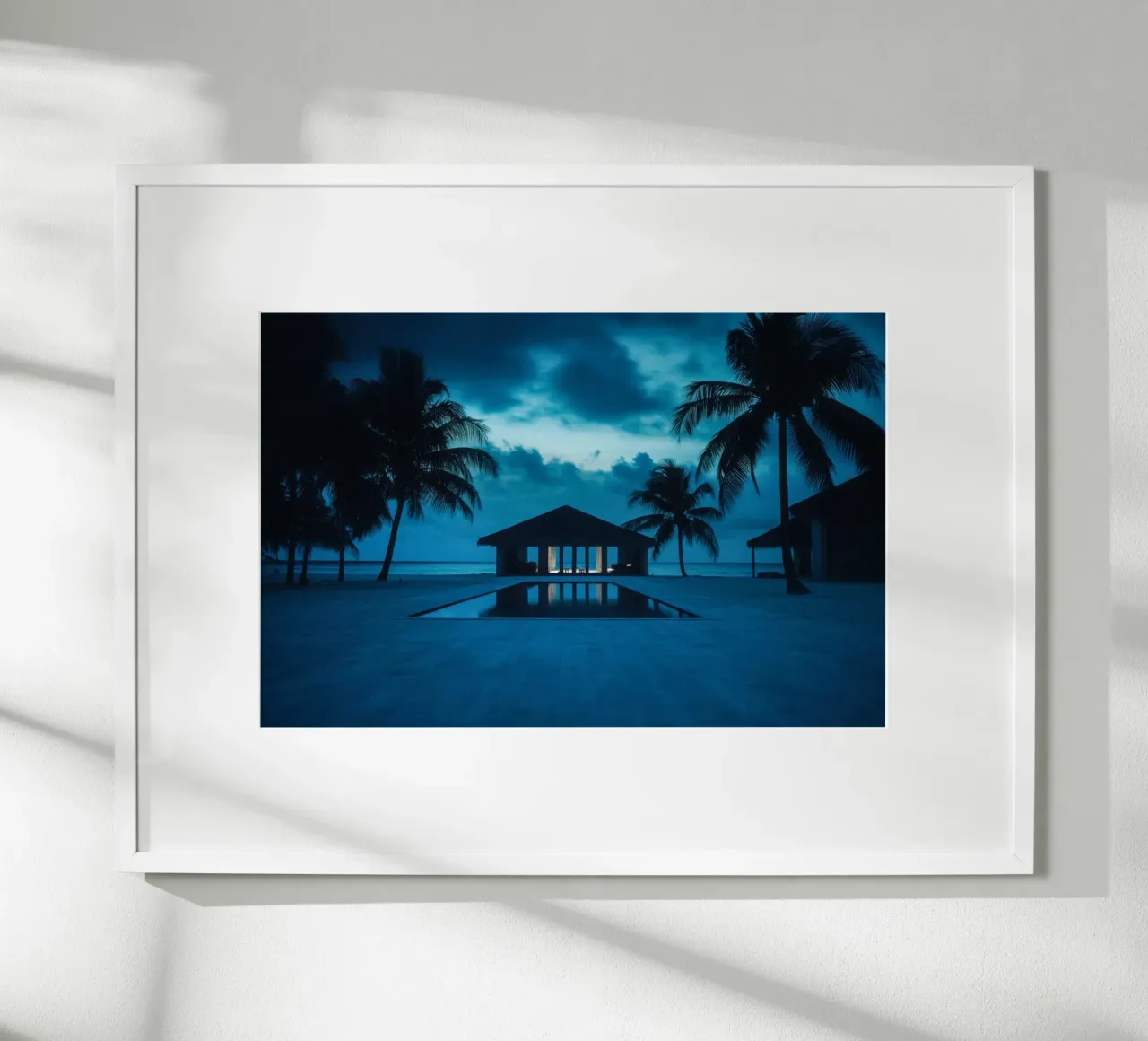 Porto notturno - Villa Maldive poster da By Night