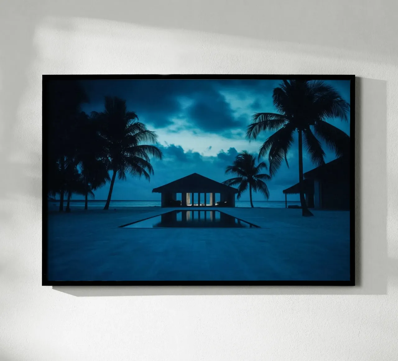 Porto notturno - Villa Maldive poster da By Night
