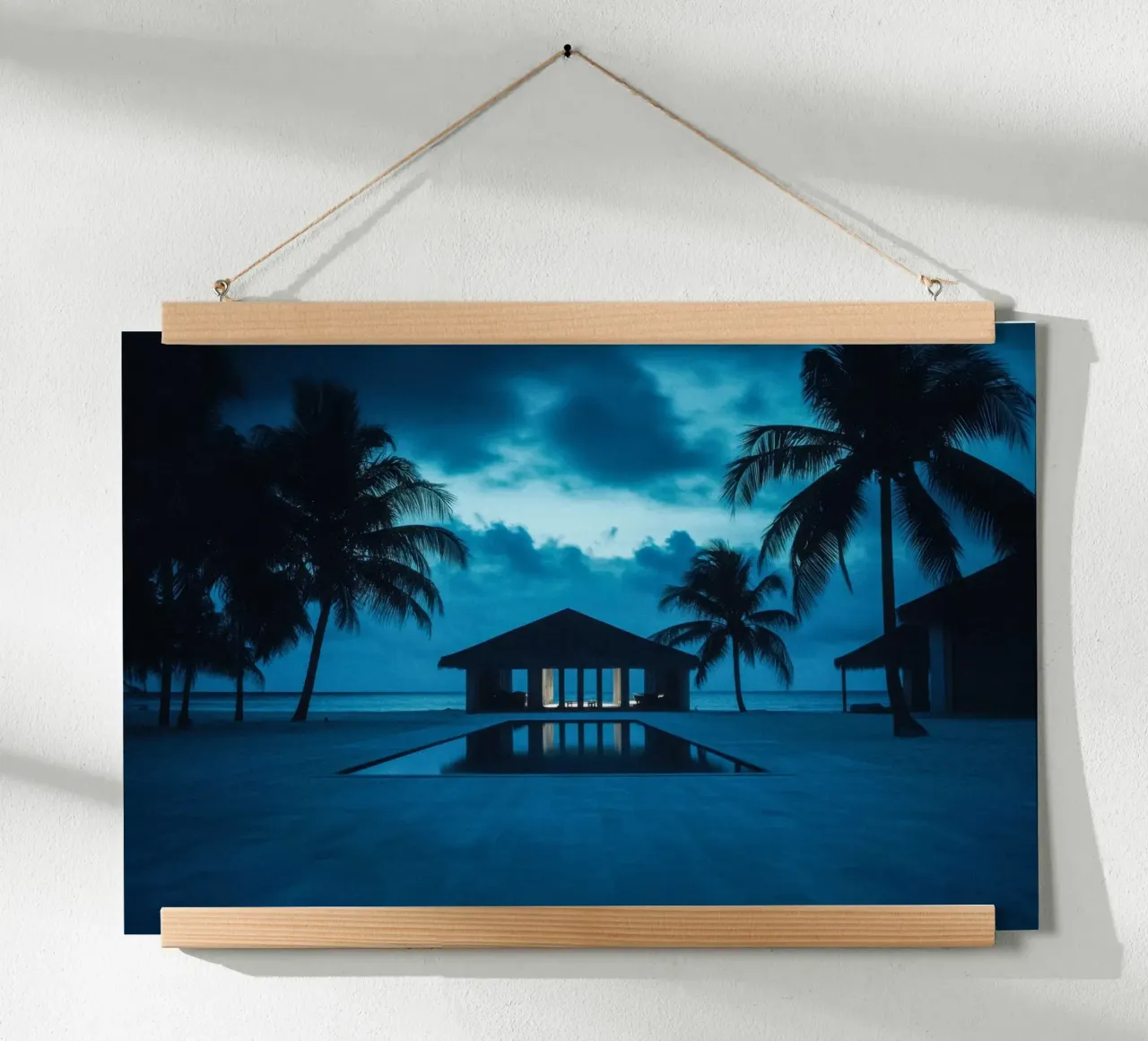 Porto notturno - Villa Maldive poster da By Night