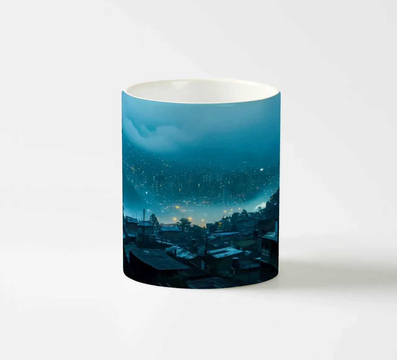 Medellín, la città delle luci tazza in ceramica da By Night