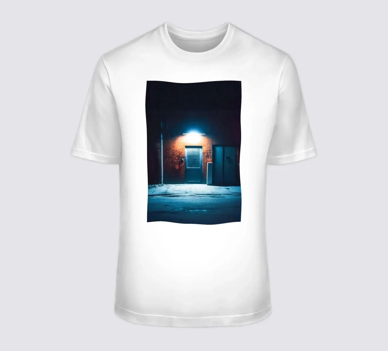 Illuminated Gate in Beijing: The Art of Simplicity t-shirt by By Night