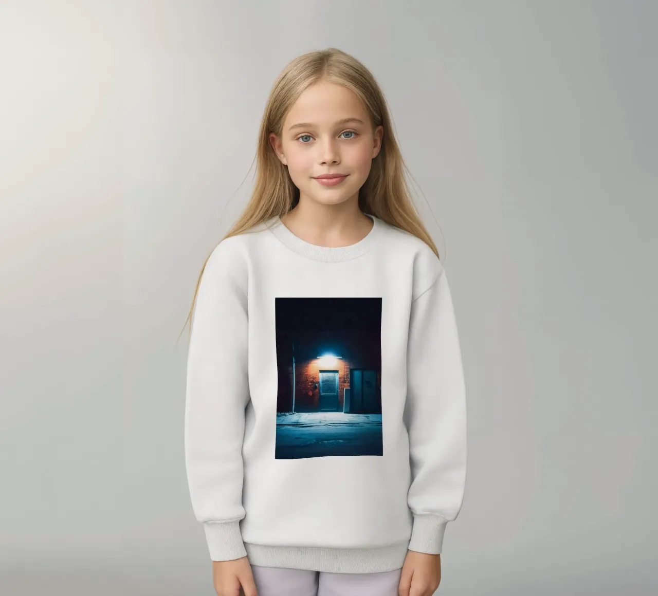 Puerta iluminada de Pekín: el arte de la sencillez sudadera para niño de By Night