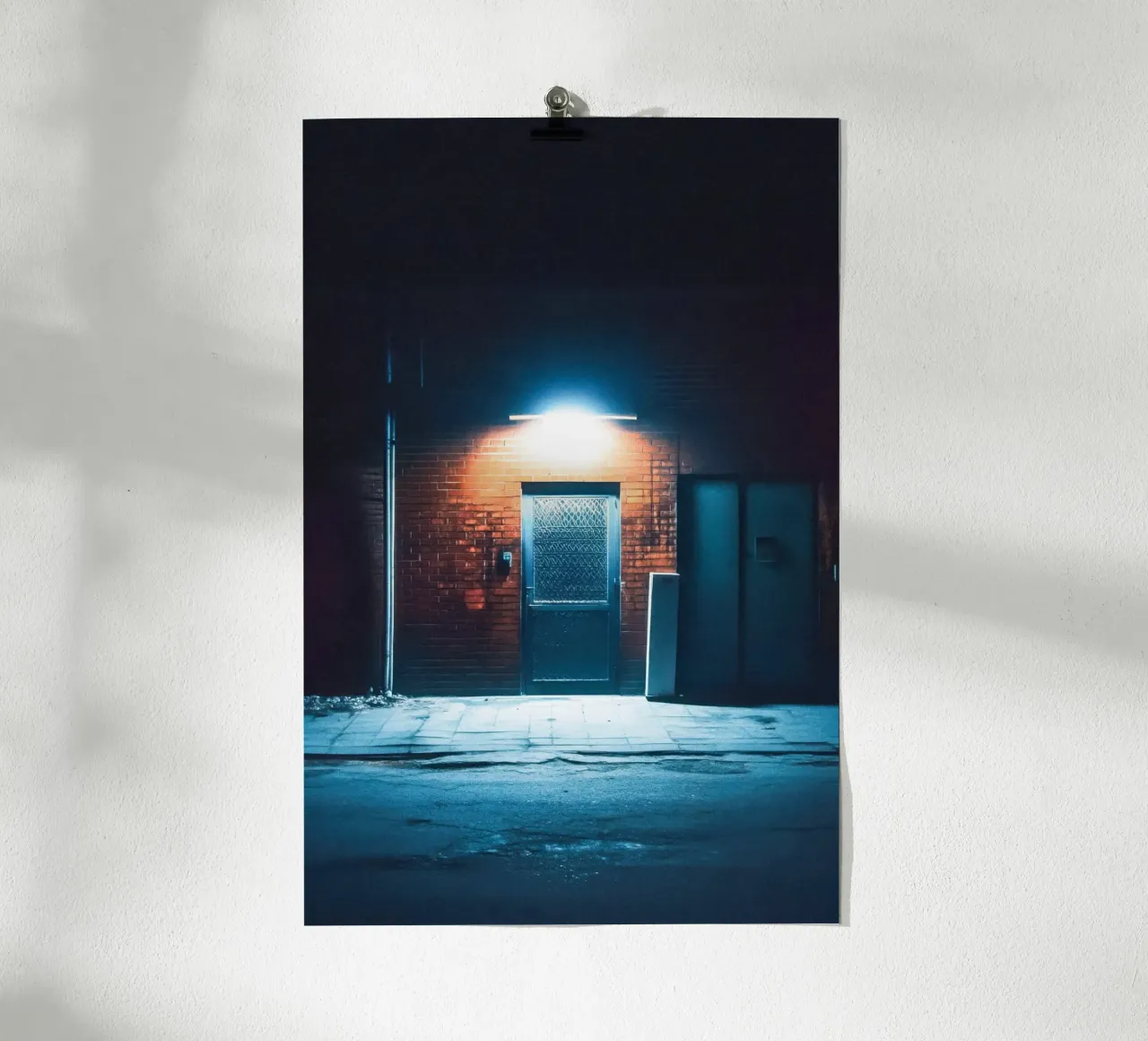 Illuminated Gate in Beijing: The Art of Simplicity hahnemühle by By Night