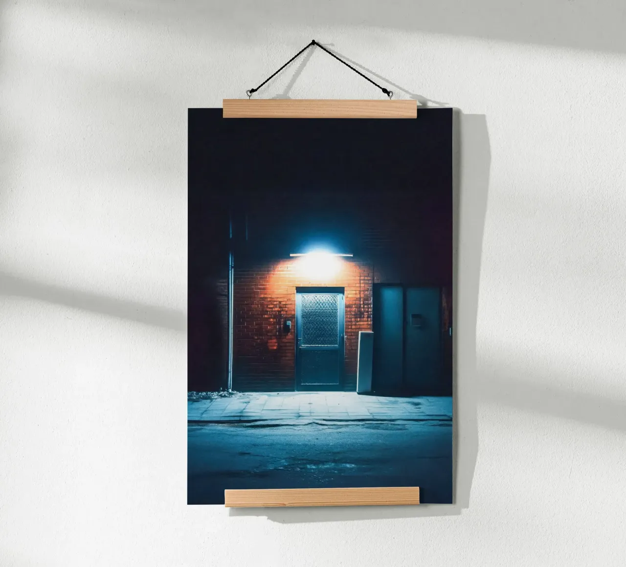 Illuminated Gate in Beijing: The Art of Simplicity hahnemühle by By Night