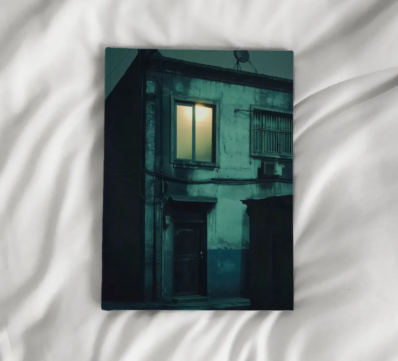 Lone Window in Beijing: A Glimmer in the Darkness notebook by By Night