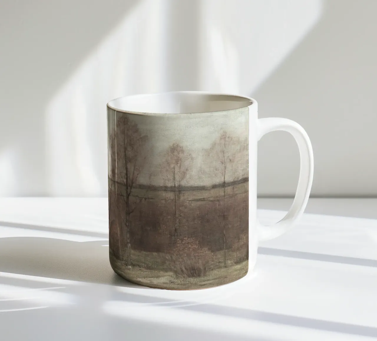 Moody Autumn Landscape tazza in ceramica da apoloprints