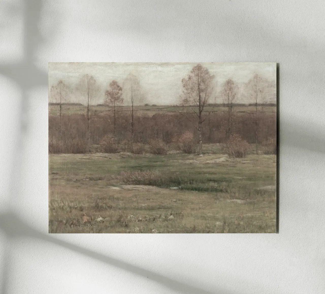 Moody Autumn Landscape alluminio dibond da apoloprints