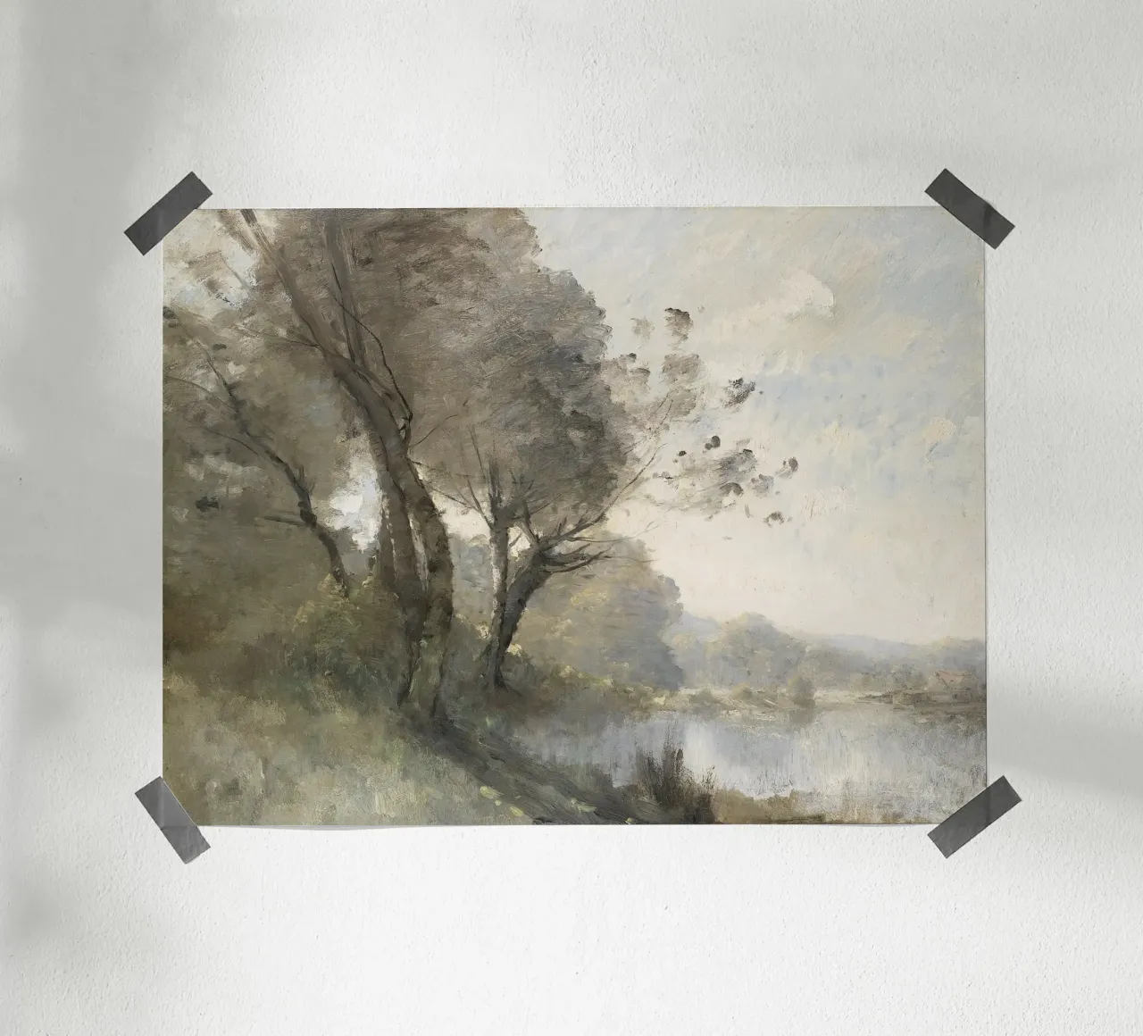 Riverside Scene poster da apoloprints