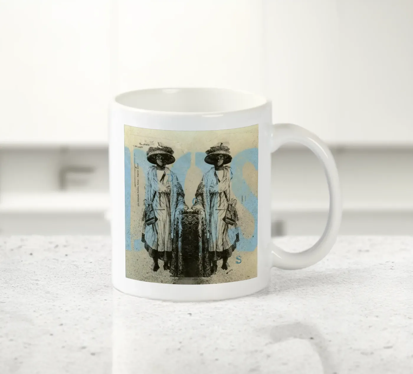 Dos ceramic mug by Tameo