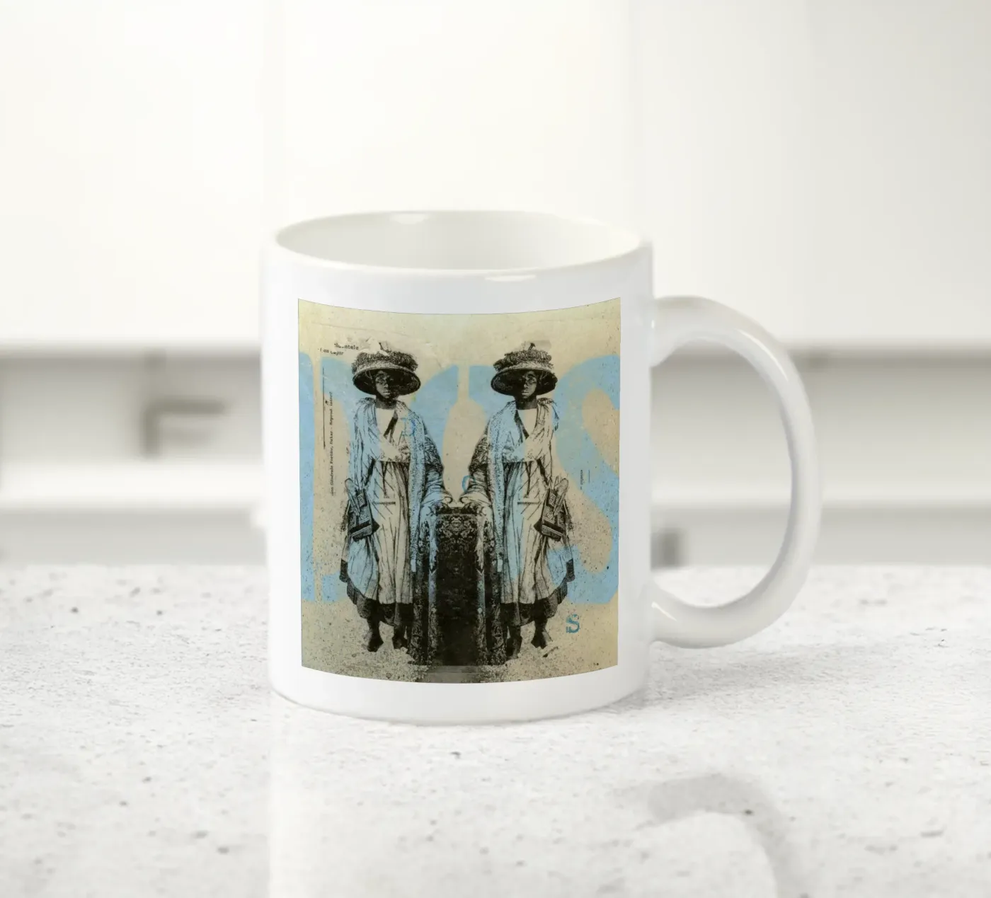 Dos ceramic mug by Tameo