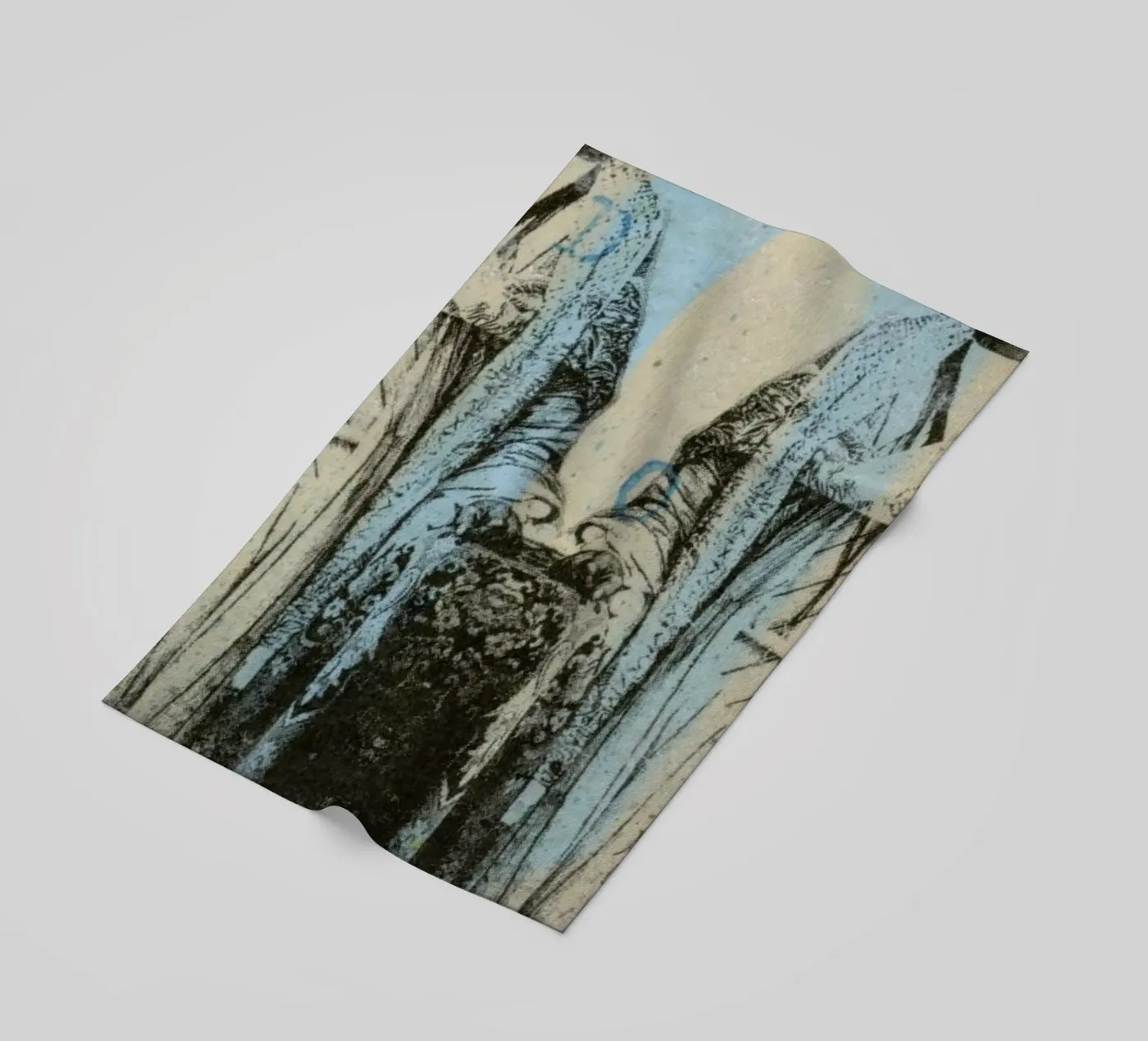 Dos beach towel by Tameo