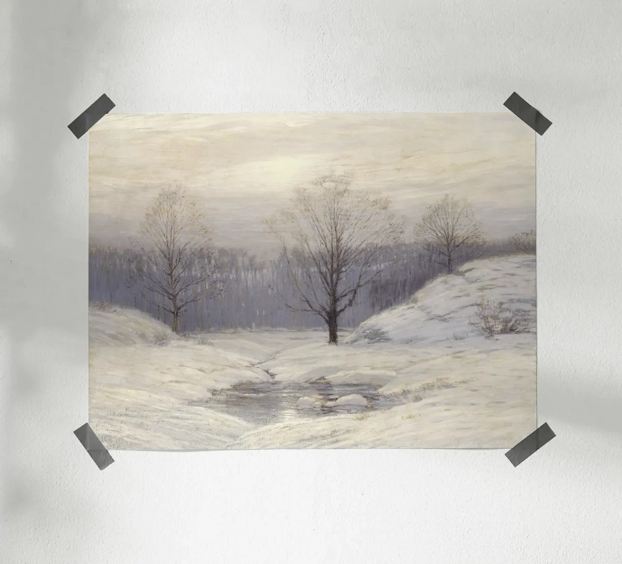Winter Landscape poster da apoloprints