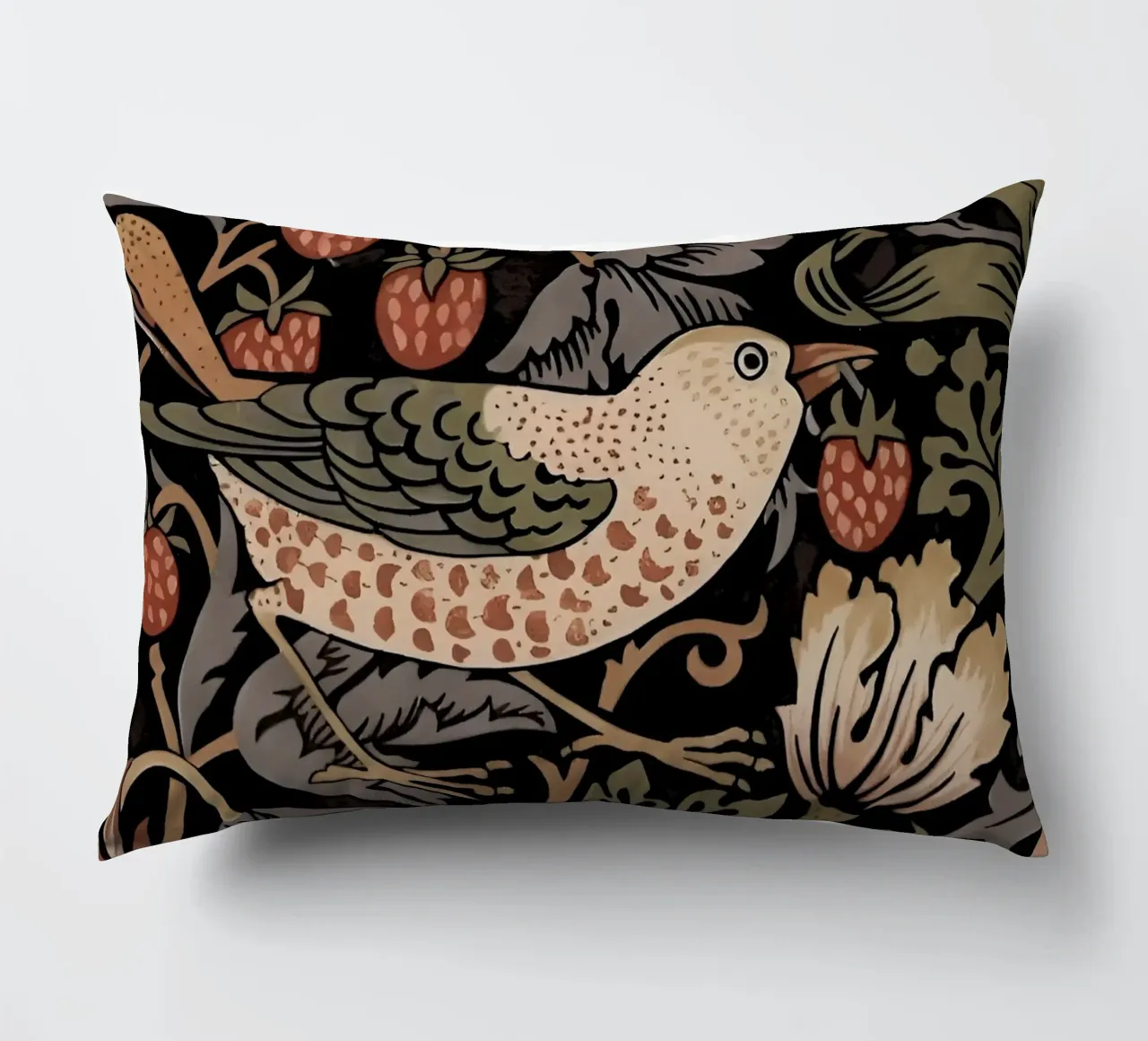 William Morris - Ladro di fragole cuscino da William Store