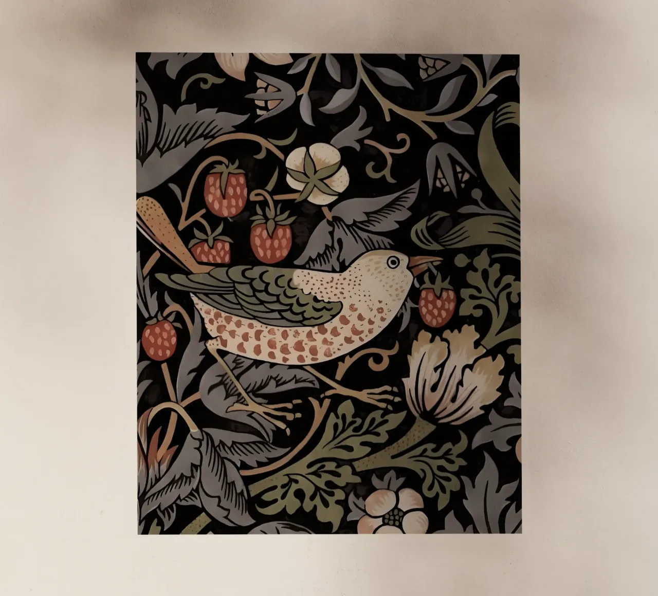 William Morris - Ladro di fragole pellicola backlit da William Store