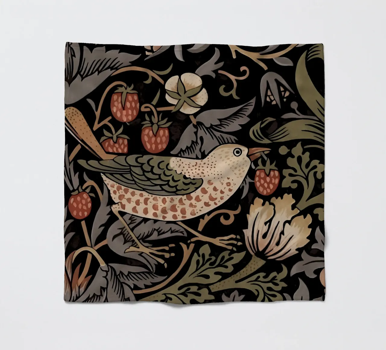 William Morris - Ladro di fragole coperta in pile da William Store