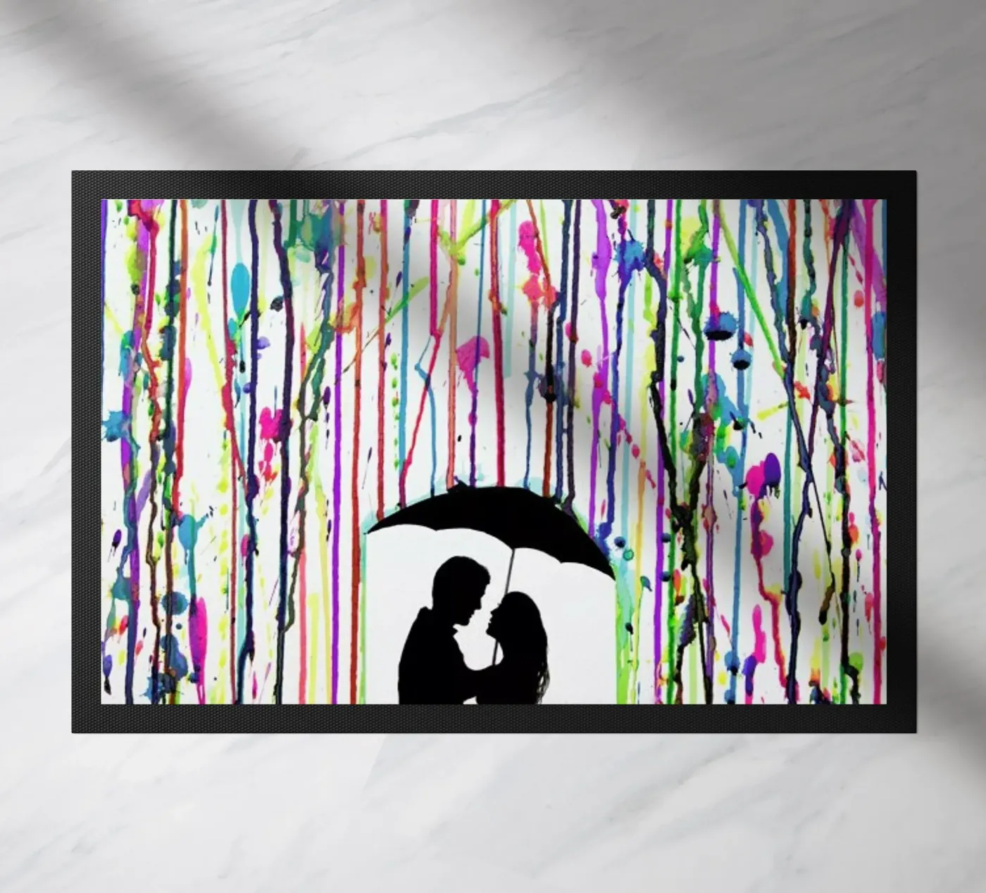 Precipice doormat by Marc Allante