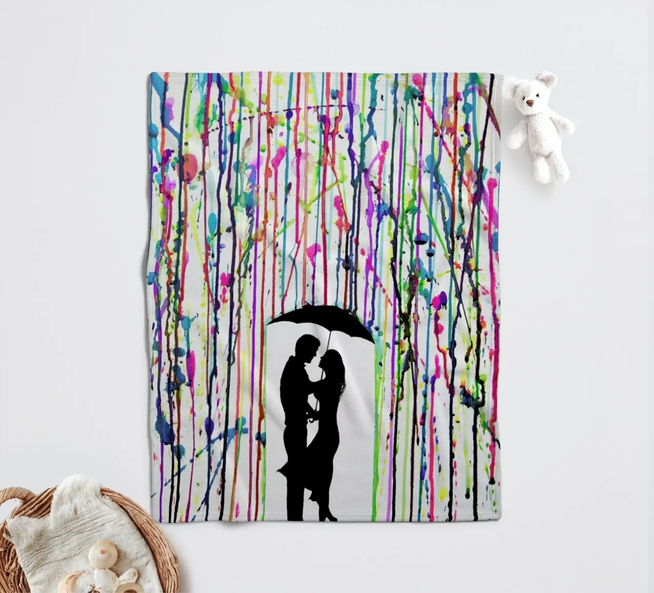 Precipice fleecedeken van Marc Allante