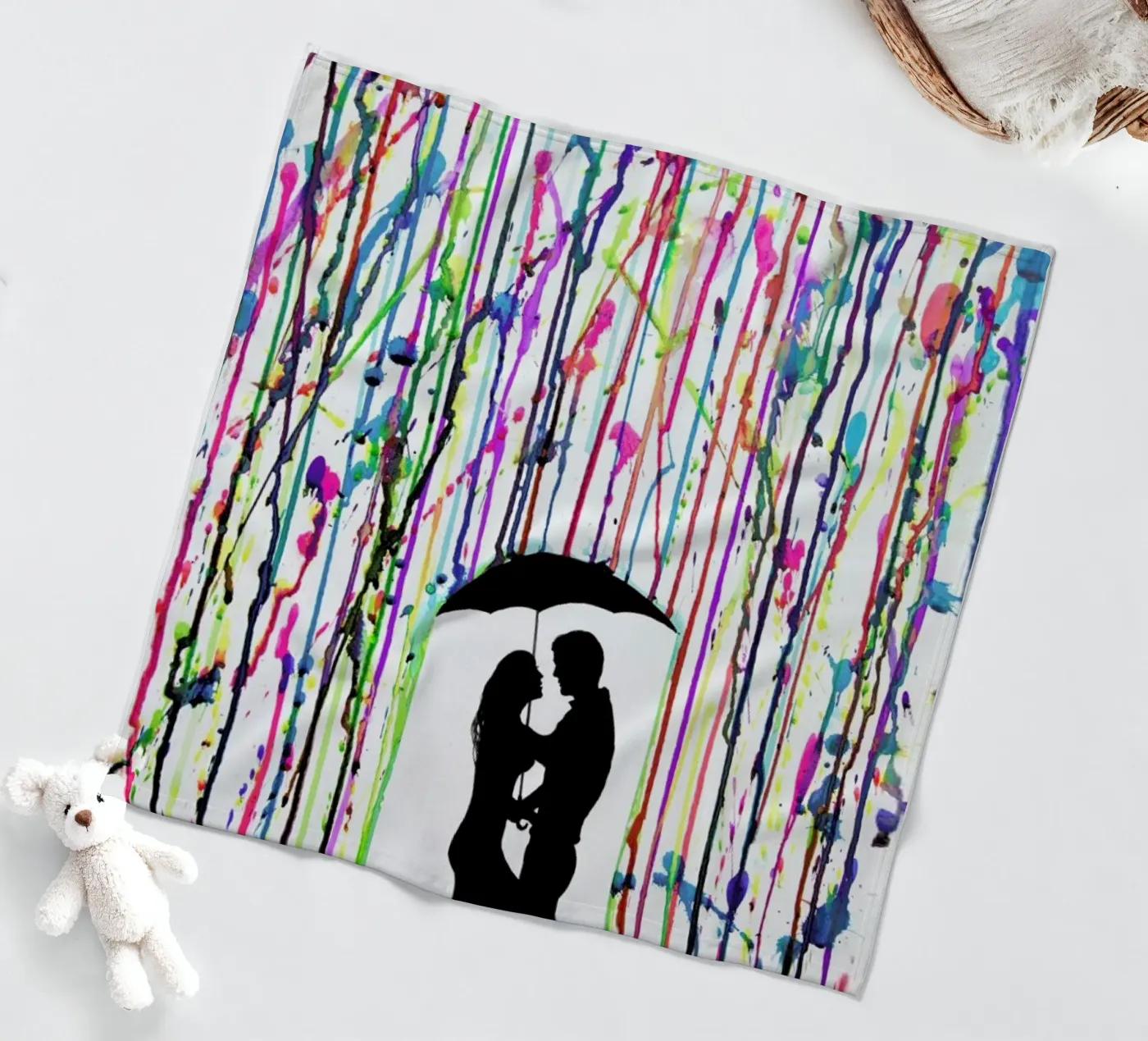 Precipice plaid polaire de Marc Allante