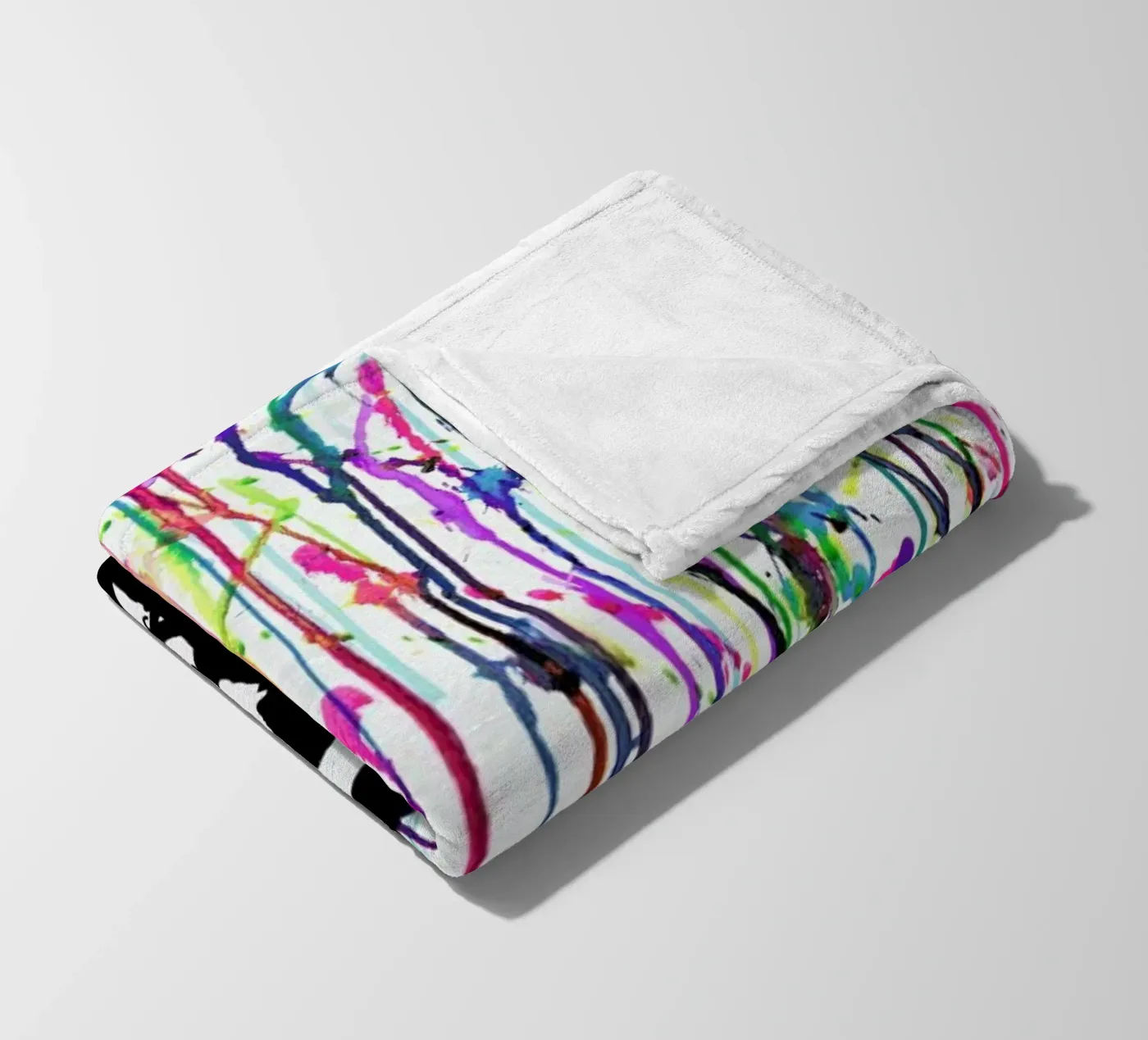 Precipice plaid polaire de Marc Allante