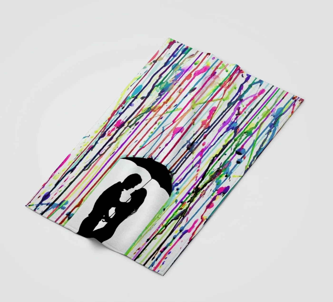 Precipice plaid polaire de Marc Allante