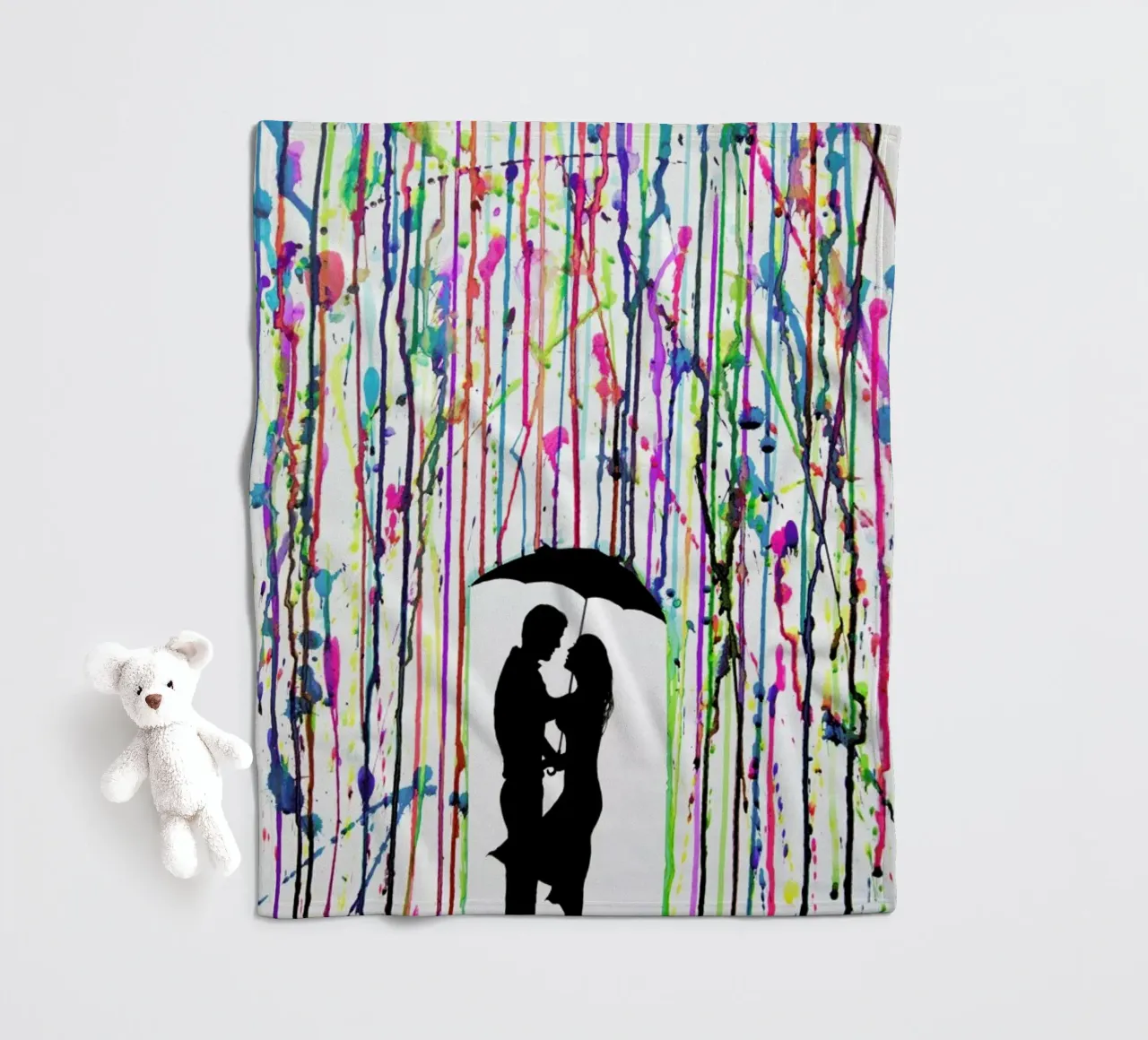 Precipice fleecedeken van Marc Allante