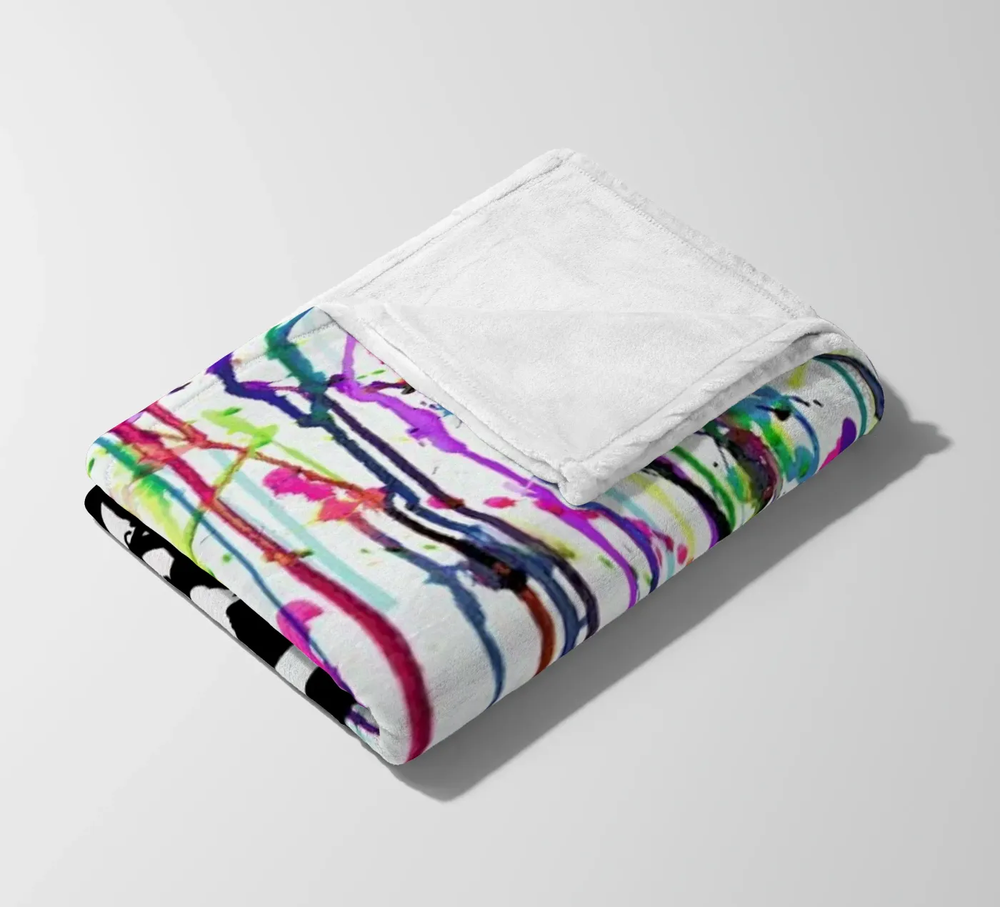 Precipice plaid polaire de Marc Allante