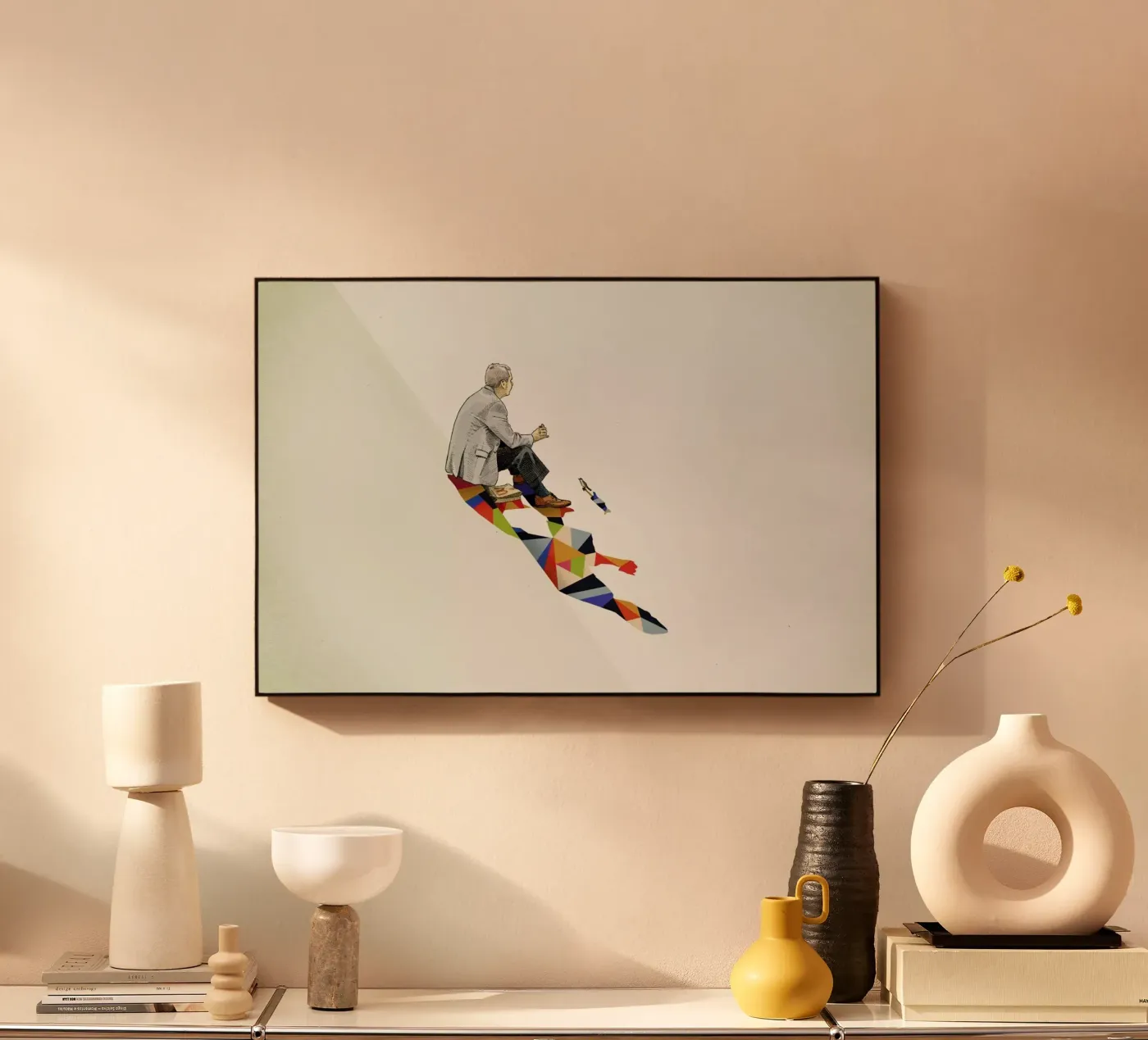 Walking Shadow - Lunch plexiglass da Jason Ratliff
