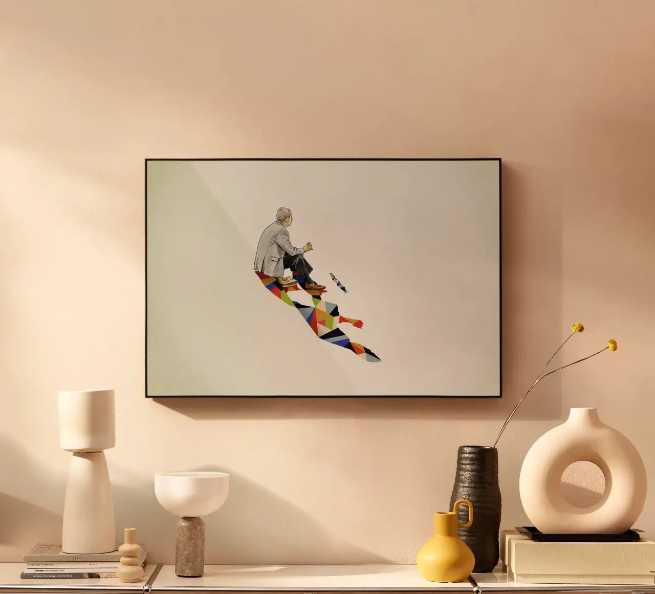 Walking Shadow - Lunch plexiglass da Jason Ratliff