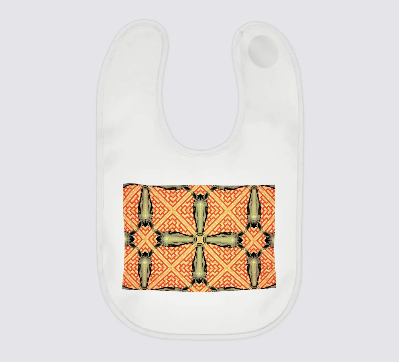 Horse Pattern Babylätzchen von Chobopop