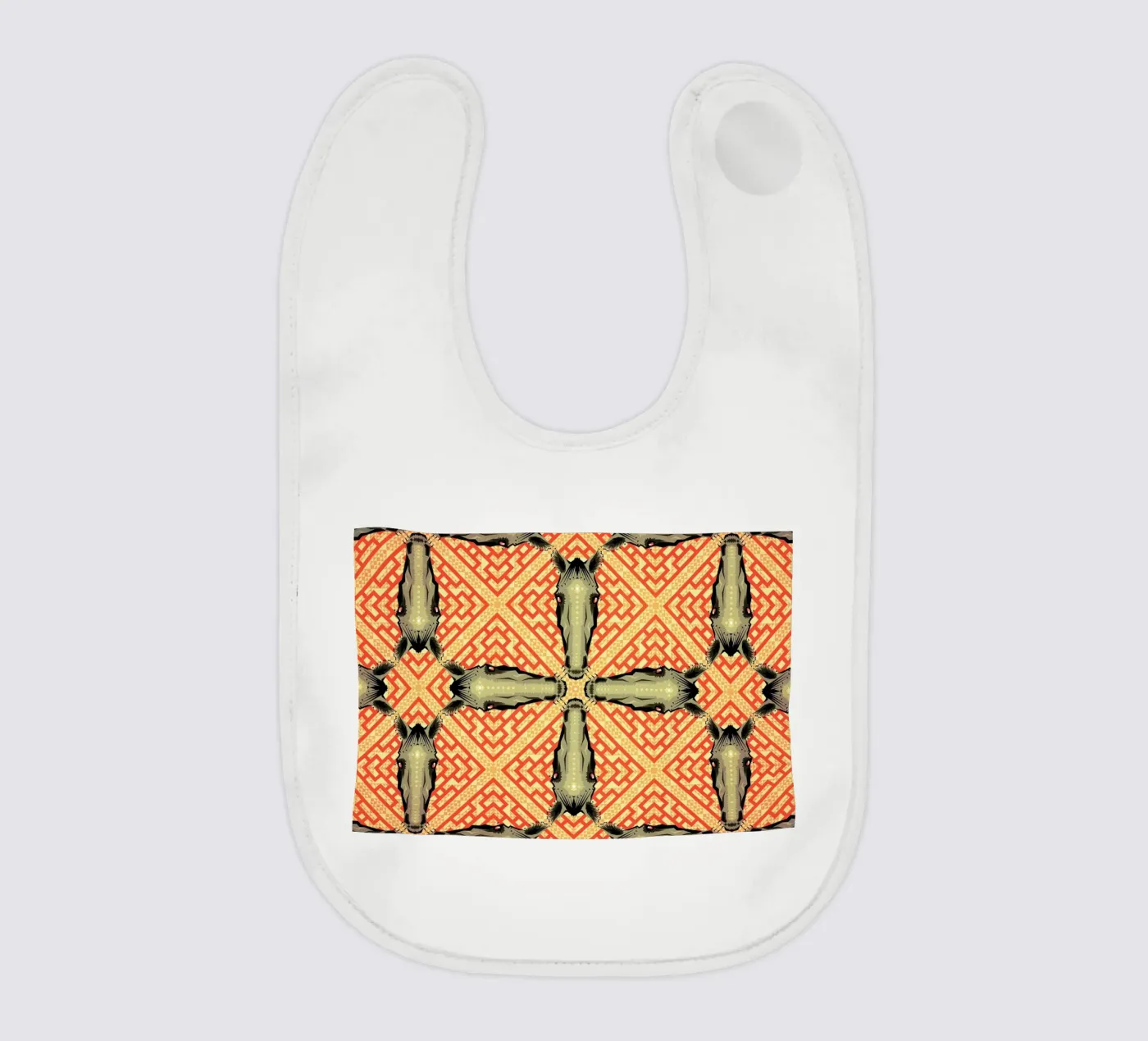 Horse Pattern bavaglino da Chobopop