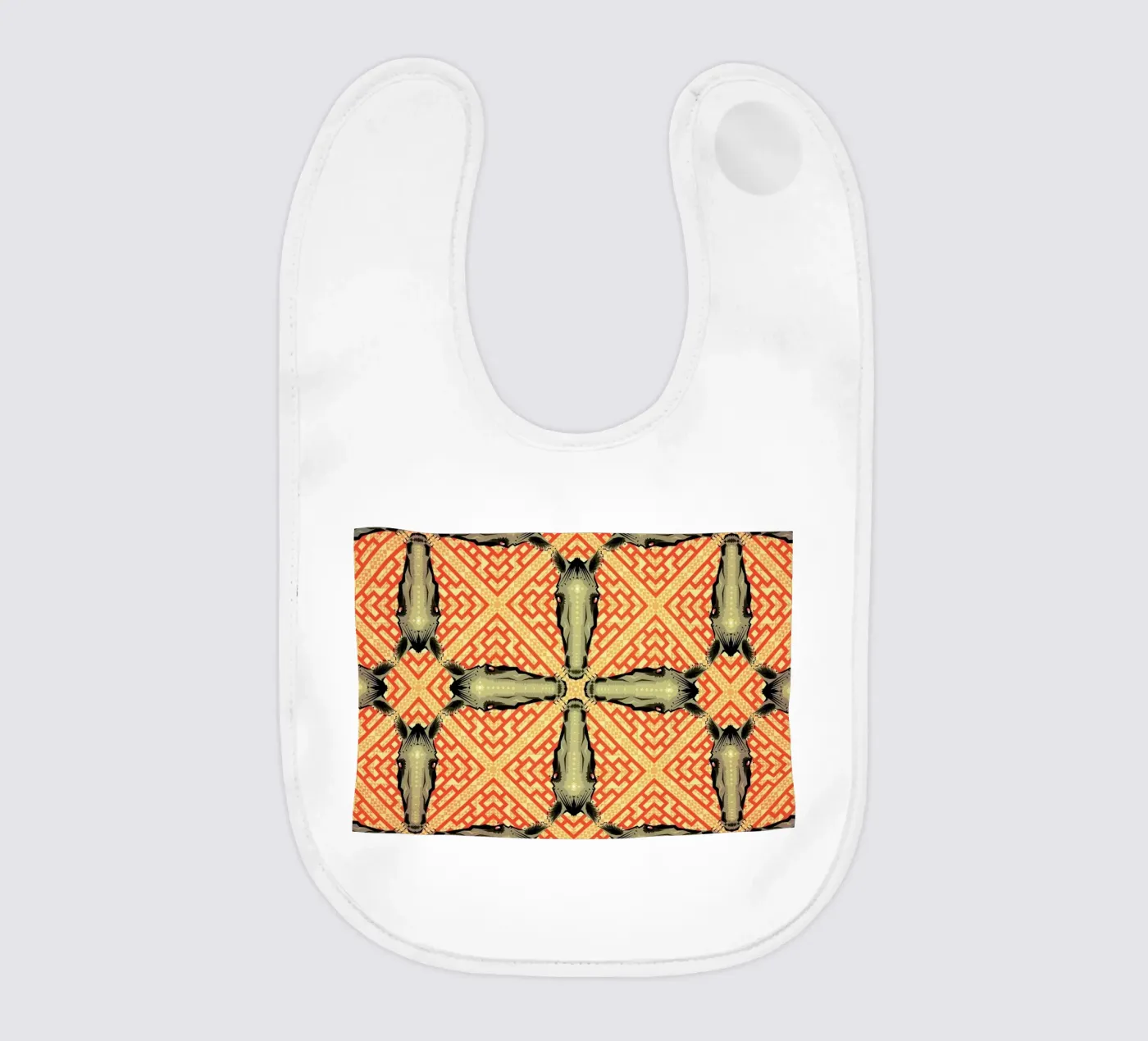 Horse Pattern bavaglino da Chobopop