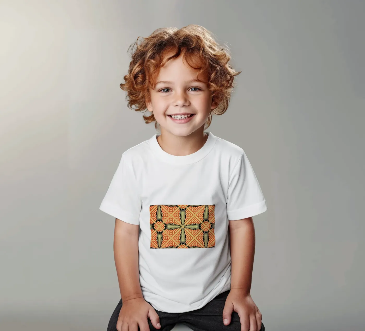 Horse Pattern kinder t-shirt van Chobopop