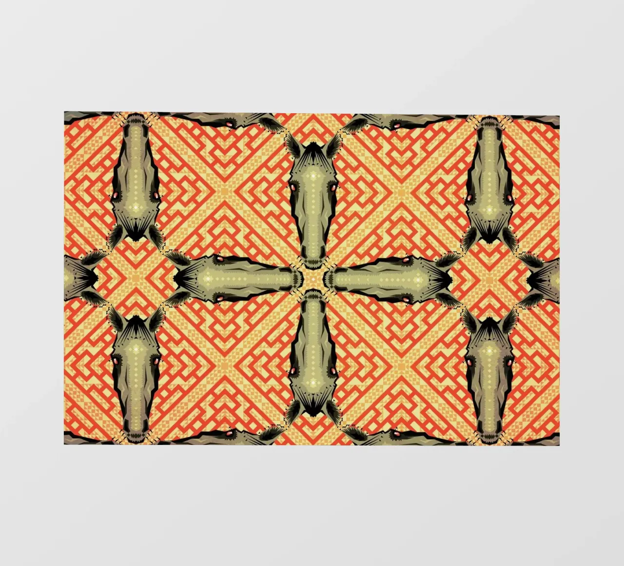 Horse Pattern pellicola backlit da Chobopop