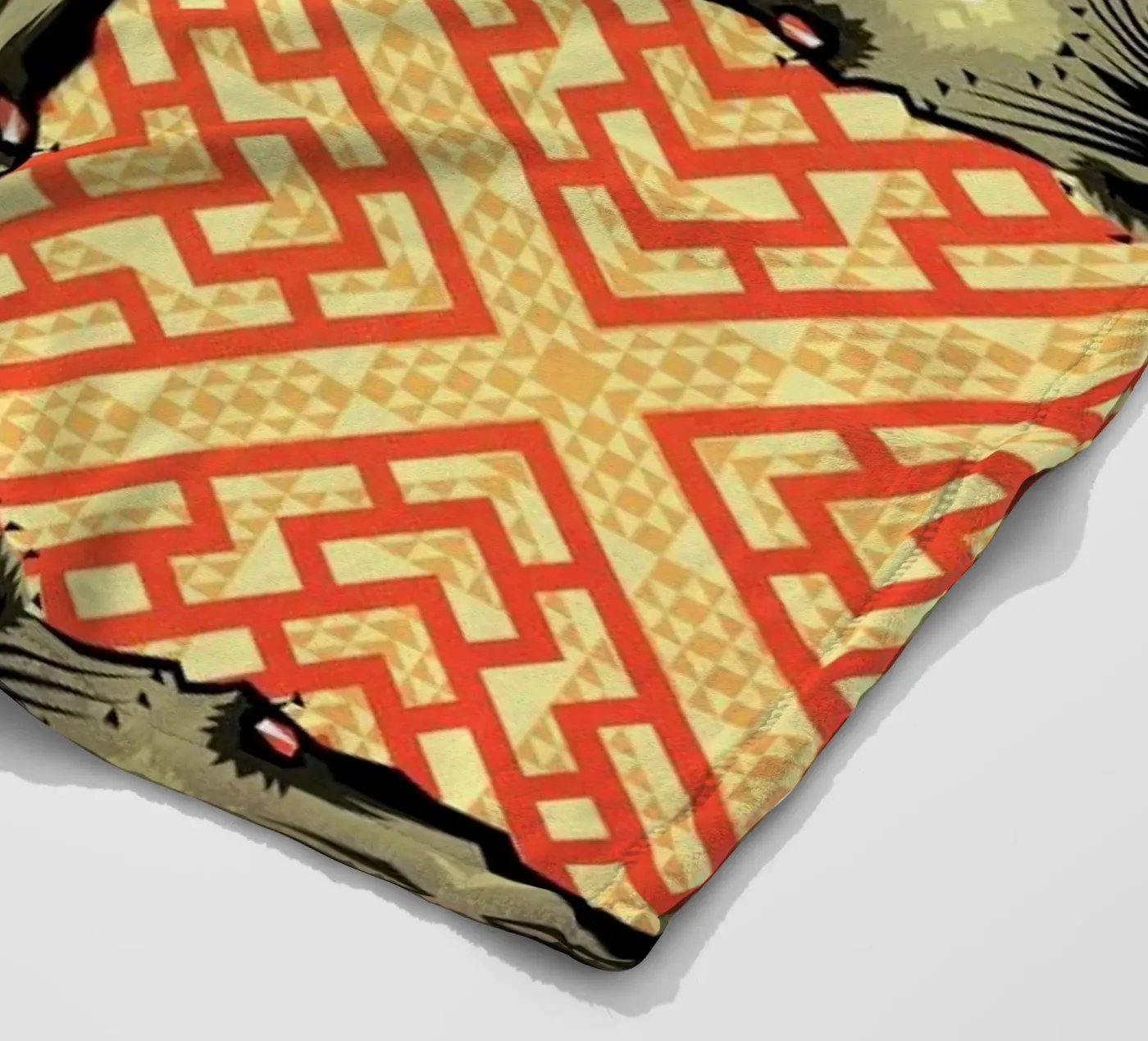 Horse Pattern Fleecedecke von Chobopop