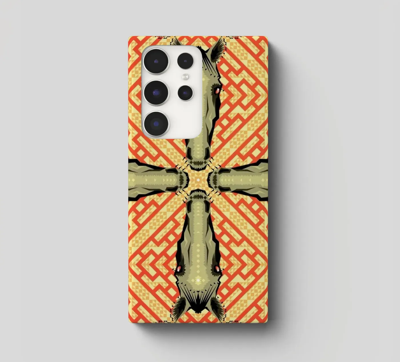 Horse Pattern cover samsung da Chobopop