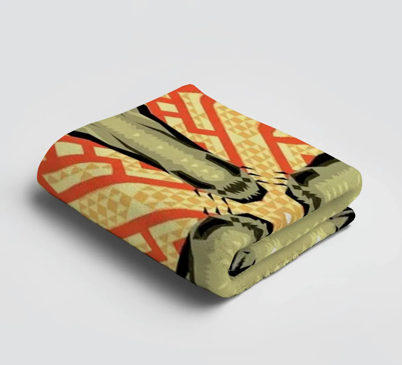 Horse Pattern badhanddoek van Chobopop